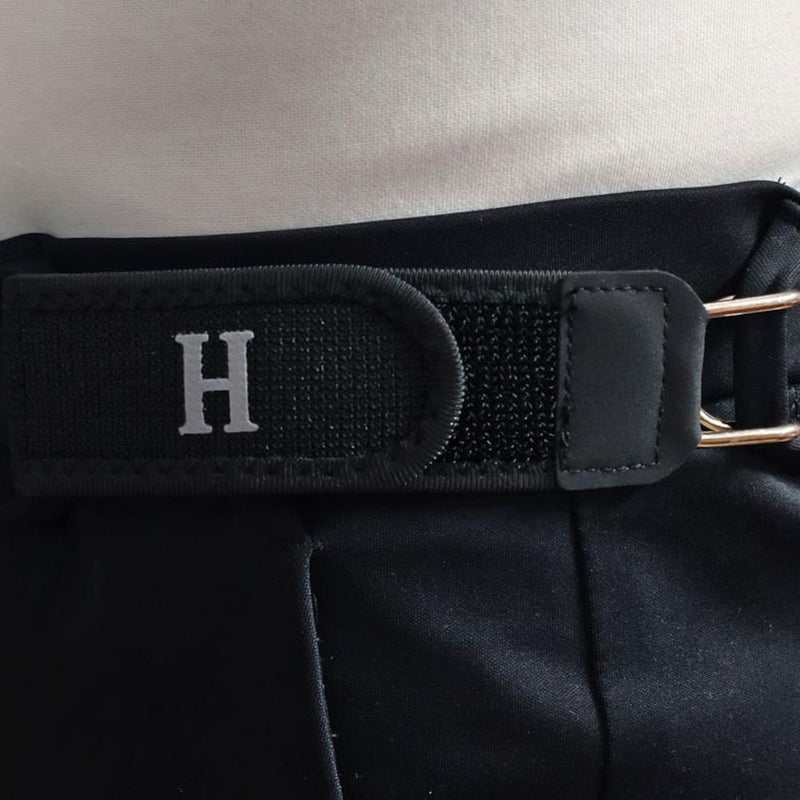 Tactical Metal Hook Elastic Belts - Buckleless Belt Men, adjustable Side Tactical Belts,buckle-less Belt Hooks (Black) (2pcs) - Image 5
